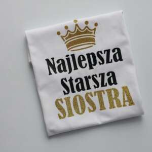 Koszulka dla najlepszej starszej siostry