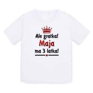 Personalizowana koszulka urodzinowa
