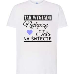 Koszulka męska - najlepszy tata