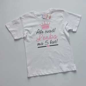 Koszulka urodzinowa na każdy rok!