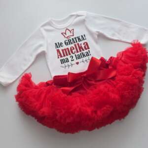 PS43 Czerwony urodzinowy zestaw dla dziewczynki 2-LATKA