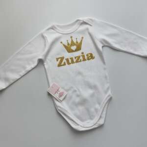 Body niemowlęce z imieniem urodziny chrzest